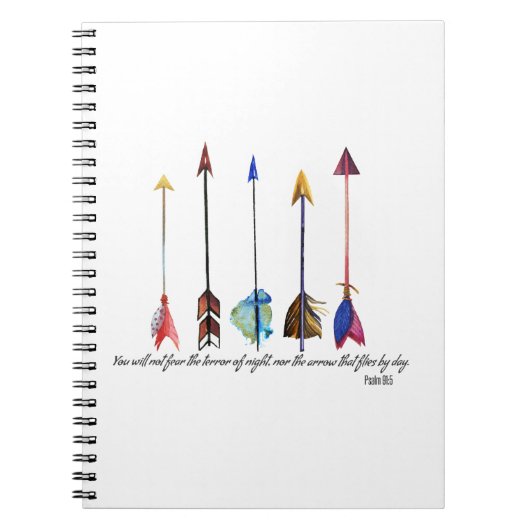 詩編91矢印 ノートブック (正面)