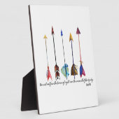 詩編91矢印 フォトプラーク (側面)