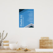 詩編91聖句聖なる書物、 経典芸術ギフト ポスター (キッチン)