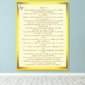 詩編91 キャンバスプリント (インサイチュ (ウッドフロア))