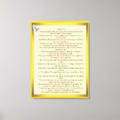 詩編91 キャンバスプリント (正面)