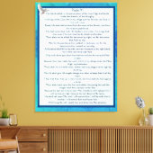 詩編91 キャンバスプリント (インサイチュ (リビング))