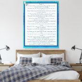 詩編91 キャンバスプリント (インサイチュ (寝室))