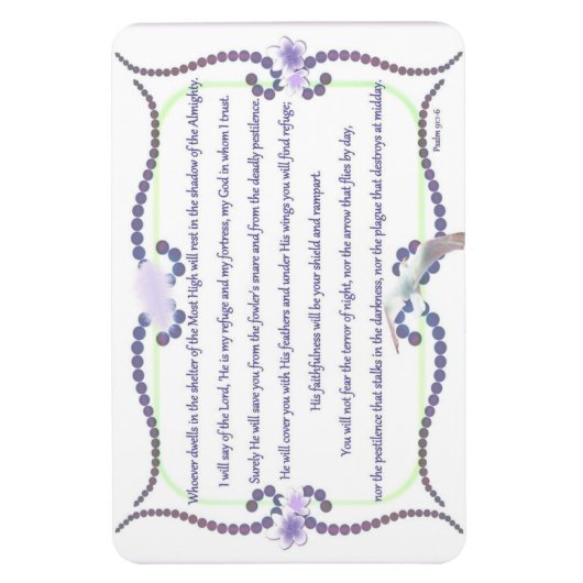 詩編91 マグネット (縦)