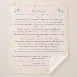 詩編91、聖なる書物、 経典&ユーカリ葉赤面、 シェルパブランケット