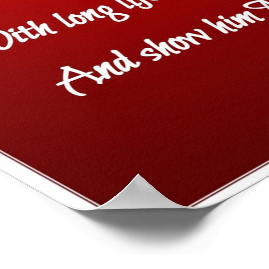 詩編91:14-18 ポスター (角)