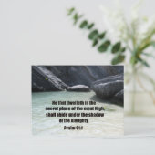 詩編91:1 ポストカード (スタンド正面)