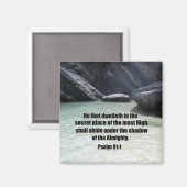 詩編91:1 マグネット (正面/裏面)