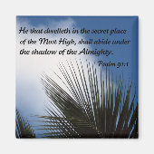 詩編91:1 マグネット (正面)