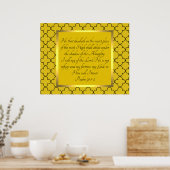 詩編91:1-2ポスター ポスター (キッチン)