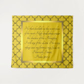 詩編91:1-2 タペストリー (正面(横))