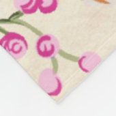 詩編91:1-2 フリースブランケット (角)