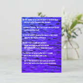 詩編91:1-6良い言葉 カード (スタンド正面)