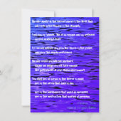 詩編91:1-6良い言葉 カード (正面)