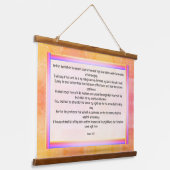 詩編91:1-7 吊り下げ型タペストリー (傾斜あり)