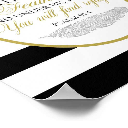 詩編91:2ポスター ポスター (角)