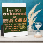 詩編91:2 フォトプラーク (側面)