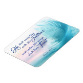 詩編91:4キングジェームズマグネット マグネット (左側)