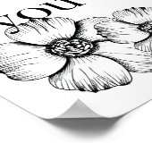 詩編91:4プリント ポスター (角)