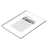 詩編91 NKJV ノートブック (左側)