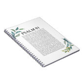 詩編91 NKJV ノートブック (右側)