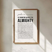 詩編91 NKJV ポスター