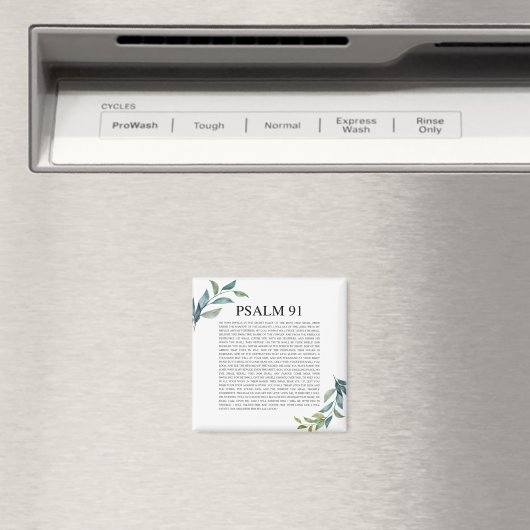 詩編91 NKJV マグネット (インサイチュ (食洗機))