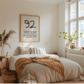 詩編92ミニマル聖なる書物、 経典プリント ポスター