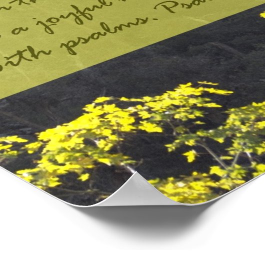 詩編95:2ポスター ポスター (角)