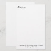 詩編96:2 便箋 (正面/裏面)