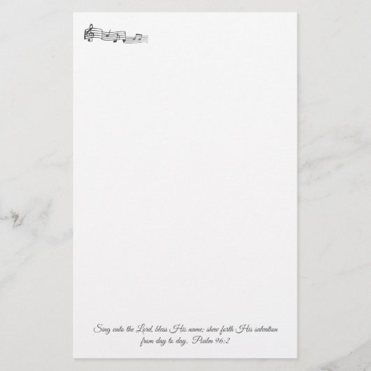 詩編96:2 便箋 (正面)