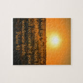 詩編9:1パズル ジグソーパズル (横)