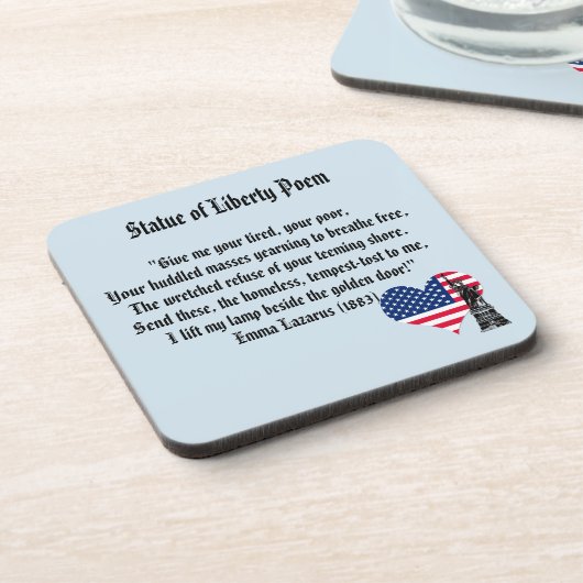 詩自由の女神 コースター (左側)