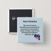 詩自由の女神 缶バッジ (正面&裏面)