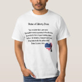 詩自由の女神 Tシャツ (正面)