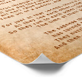 詩虹の橋のための馬悔やみや弔慰 ポスター (角)