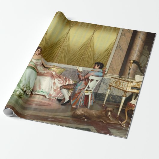 詩読の ラッピングペーパー (アンロールド)