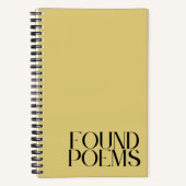 詩集エレガントヴィンテージ美学 ノートブック (正面)