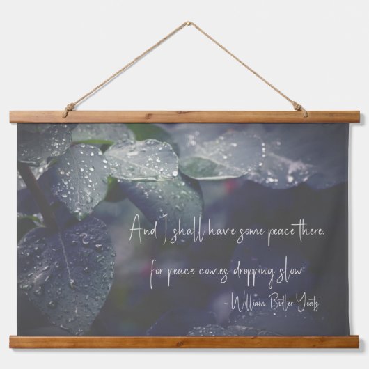 詩離れ 吊り下げ型タペストリー (正面)