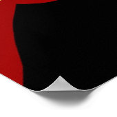 詩（アクロスティック詩） ポスター (角)