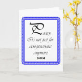 詩 カード (黄色い花)