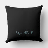 詩 クッション (裏面)