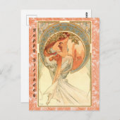 詩，ハッピーバースデー ポストカード (正面/裏面)