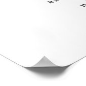 詩：「ペットが行く時」マットポスター ポスター (角)