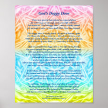 詩：ペットの思い出、ポスター（マット）