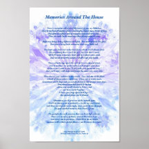 詩：ペットの特別な思い出、ポスター（マット仕上げ）