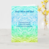 詩：ペットロス悔やみや弔慰YGB折り畳み カード (黄色い花)