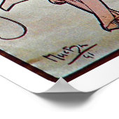 詩，ミュシャ ポスター (角)