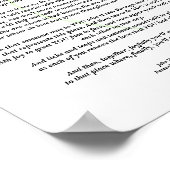 詩：レインボーブリッジ懇親会、FL、マットポスター ポスター (角)