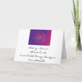 詩 – 暁の挨拶状 カード (裏面)